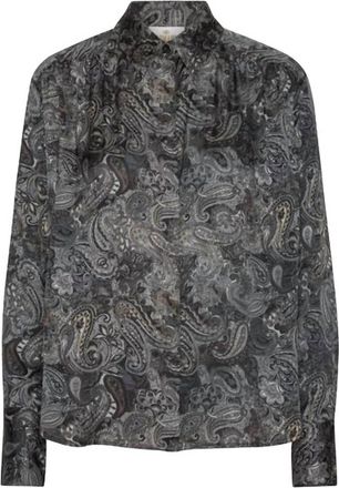 Karmamia Womens Augusta Shirt In Gaia Paisley