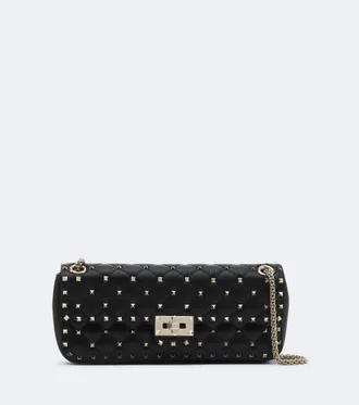 Valentino Garavani Bolso al hombro Rockstud Spike Medium de piel