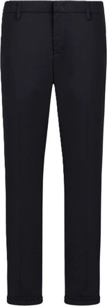 Dondup Slim-Fit Black Jeans with Mid-Rise Waist
