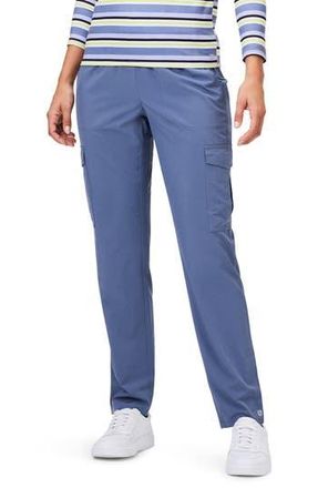 Nic+Zoe Tech Stretch Cargo Pants in Slate at Nordstrom Rack, Size X-Small