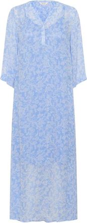 Part Two Berit PW DR - Dames - Casual kleedjes - Blauw - 3XL - Kleedjes