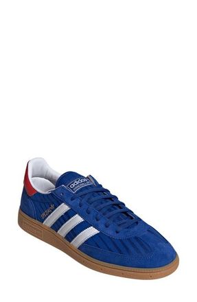adidas Gender Inclusive Handball Spezial Sneaker in Poblue/red at Nordstrom, Size 11.5 Womens