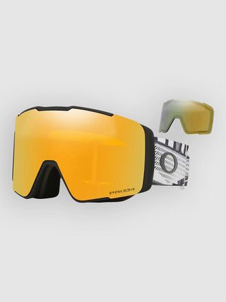 Oakley Line Miner Pro L Black Forge +Bonus Lens Goggle schwarz