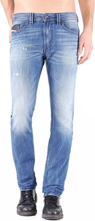 Diesel Mens Thavar Slim-Skinny Jeans In Blue