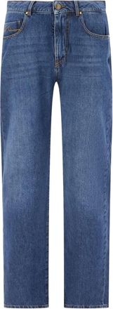 Paul & Shark Rechte jeans - Heren - Jeans - Blauw - Maat: M Katoen