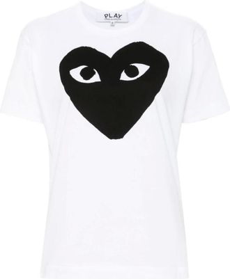 Comme Des Gar&ccedil;ons Dames, Tops, Wit, Maat: XS Katoen