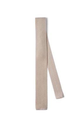 Brunello Cucinelli Knit necktie in Buff at Nordstrom