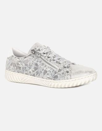 Rieker Womens Norma Womens Trainers - Silver - Size: 7.5