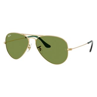 Ray-Ban Aviator zonnebril in klassieke stijl - unisex - Zonnebrillen - Geel - 58 MM - Accessoires