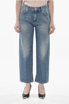 Pinko Straight-Leg Jeans LOVELY Mid Wash 23cm size 26