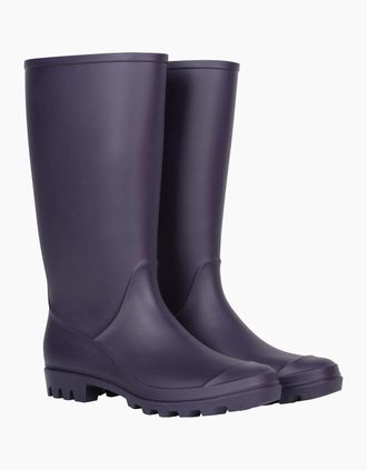 Mountain Warehouse Womens Mountain Warehouse Womens/Ladies Splash Wellington Boots - Purple - Size: 5
