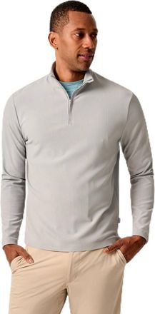 Johnnie-O Hoppin Performance 1/4-Zip Pullover Top In Seal