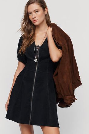 Pilcro Calder Corduroy Mini Dress