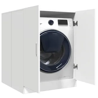 vidaXL Mobile Per Lavatrice Bianco 71x71,5x91,5 Cm - Vidaxl