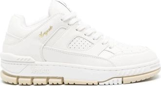 Axel Arigato Witte Beige Sneaker voor Vrouwen - Dames - Sneakers - Wit - 36 EU - Polyester - Schoenen