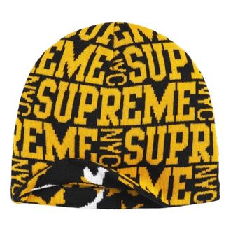 SUPREME FW26 Reversible Camo Beanie Black SUP-FW26-1073-BLK