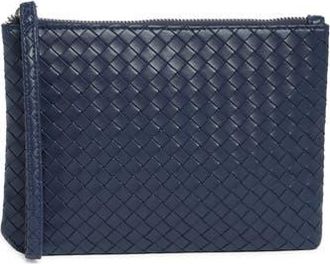 Mundi Woven Wristlet in Navy at Nordstrom Rack