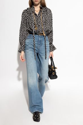 Chlo&eacute; Wide-leg Jeans, Womens, Blue