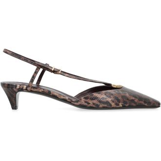 Fendi Pumps, female, Multicolor, Size: 10 US FFold Slingback