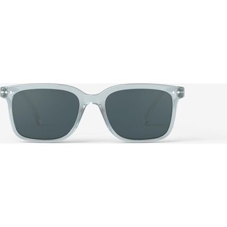 Izipizi L 54mm Rectangular Sunglasses in Frozen Blue at Nordstrom, Size +0.00