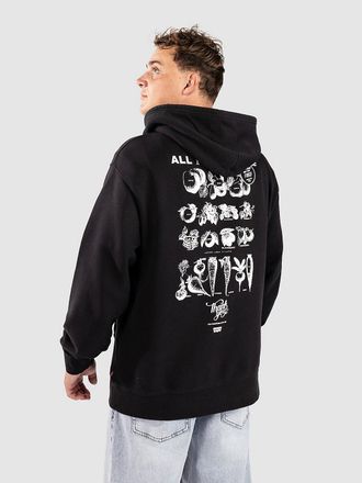 Levi's Lse_T2 Relaxed Graphic P Hoodie schwarz