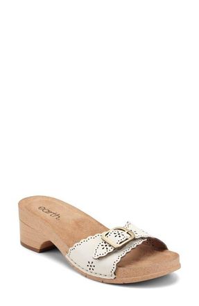 Earth HAISLY Slide Sandal in Ivory at Nordstrom, Size 7.5