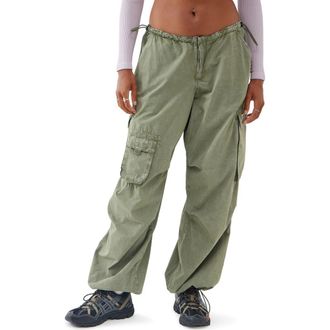 BDG Cotton Cargo Joggers in Khaki at Nordstrom Rack, Size X-Large