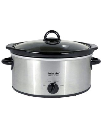 Better Chef 4-Quart Oval Slow Cooker