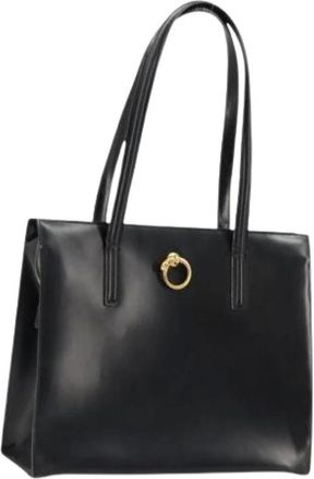 Cartier Pre-owned Handbags, female, Black, Size: ONE SIZE Pre-owned Vintage Tote Bag