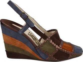 Ferragamo Arlequin Archived Limited Edition 1947 Wedges