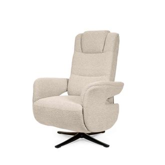 Koketto Home Sill&oacute;n relax 2 motores tapizado beige