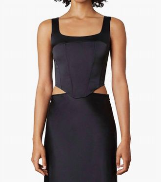 Nia Lera Corset Top In Black