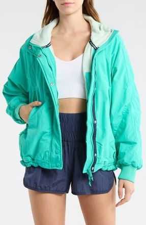 Free People FP Movement Field Tripper Jacket in Seafoam Combo at Nordstrom Rack, Size Medium