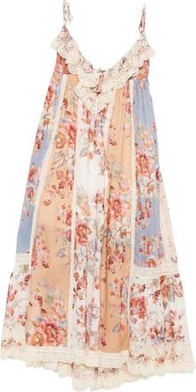 Zimmermann Awaken Jurk met Kant - Dames - Maxi kleedjes - Veelkleurig - L - Katoen - Kleedjes