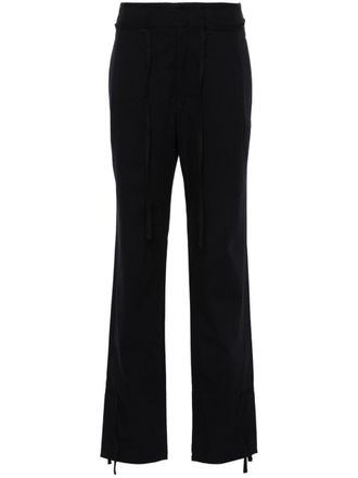 Christophe Lemaire cotton straight trousers - Blue
