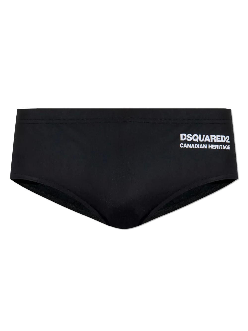 DSQUARED2 ブラックビキニ　サイズ50 競パン 競パン ブラックビキニ　サイズ50 DSQUARED2