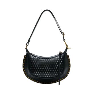 Isabel Marant Oskan Moon Shoulder Bag - female - Isabel Marant - Shoulder Bags - Black - ONE SIZE - Bags