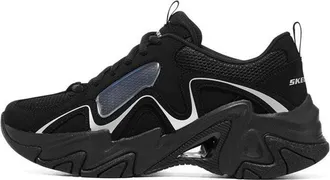 Skechers (WMNS) Skechers Stamina V3 Shoes Black White 896151-BBK