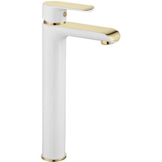 Rea Rea - Grifo De Lavabo Bloom Blanco Oro High