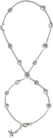 Awe Inspired Midnight Reflection Hand Chain in 925 Sterling Silver at Nordstrom