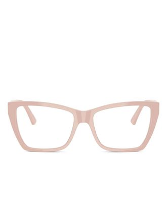 Jimmy Choo Eyewear JC3028 glasses - women - Acetate - 54 - Pink