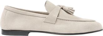 Scarosso Luisa Tassel Loafer - Dames - Loafers - Beige - 39 1/2 EU - Leer - Schoenen