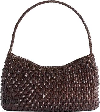 Dragon Diffusion Basil Cactus Bag - Dames - Schoudertassen - Bruin - ONE Size - Leer - Tassen