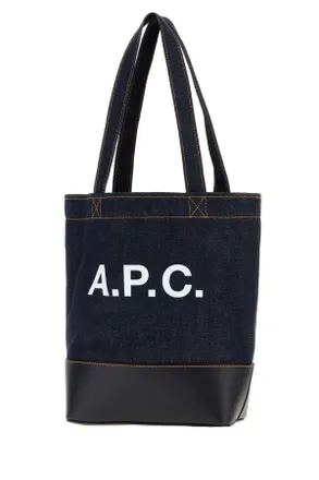 A.P.C. Axel Tote Bag - Navy