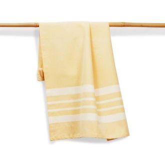 Sustainable Threads CHAI - Handwoven Kitchen Towels - Set of 2 in Butter at Nordstrom