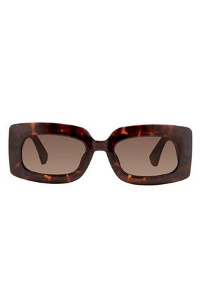 Kurt Geiger 53mm Sunglasses in Havana/Brown at Nordstrom