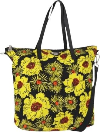 Prada Pre-owned Tote Bags, female, Multicolor, Size: ONE SIZE Pre-owned Nylon Vintage Tote Bag