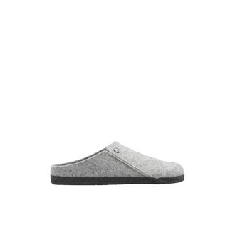 Birkenstock Zermatt - Dames - Pantoffels - Grijs - 39 EU - Wol - Schoenen
