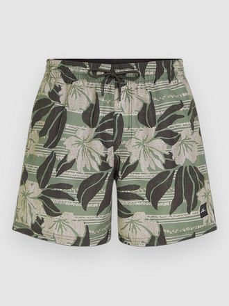 O'Neill Cali Floral 16 Boardshorts groen