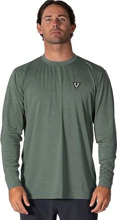 Vissla Twisted Eco Long-Sleeve Shirt - Mens in Army Heather at Nordstrom, Size X-Large
